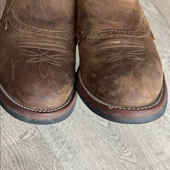 Tony Lama Mens leather Cowboy Boots Buckaroo Tall Shaft /Size 10EE main image 14